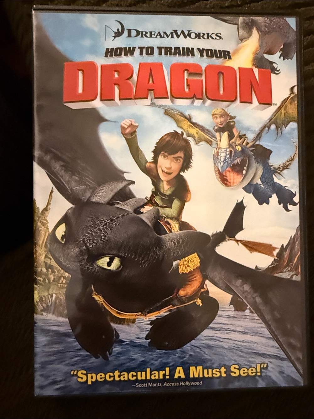 How to Train Your Dragon DVD
